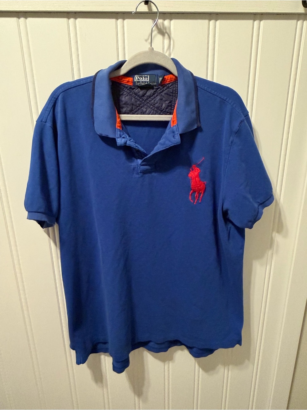 VTG Polo Ralph Lauren Free Climb Big Pony Polo Shirt Gorpcore Men's XXL (Short)